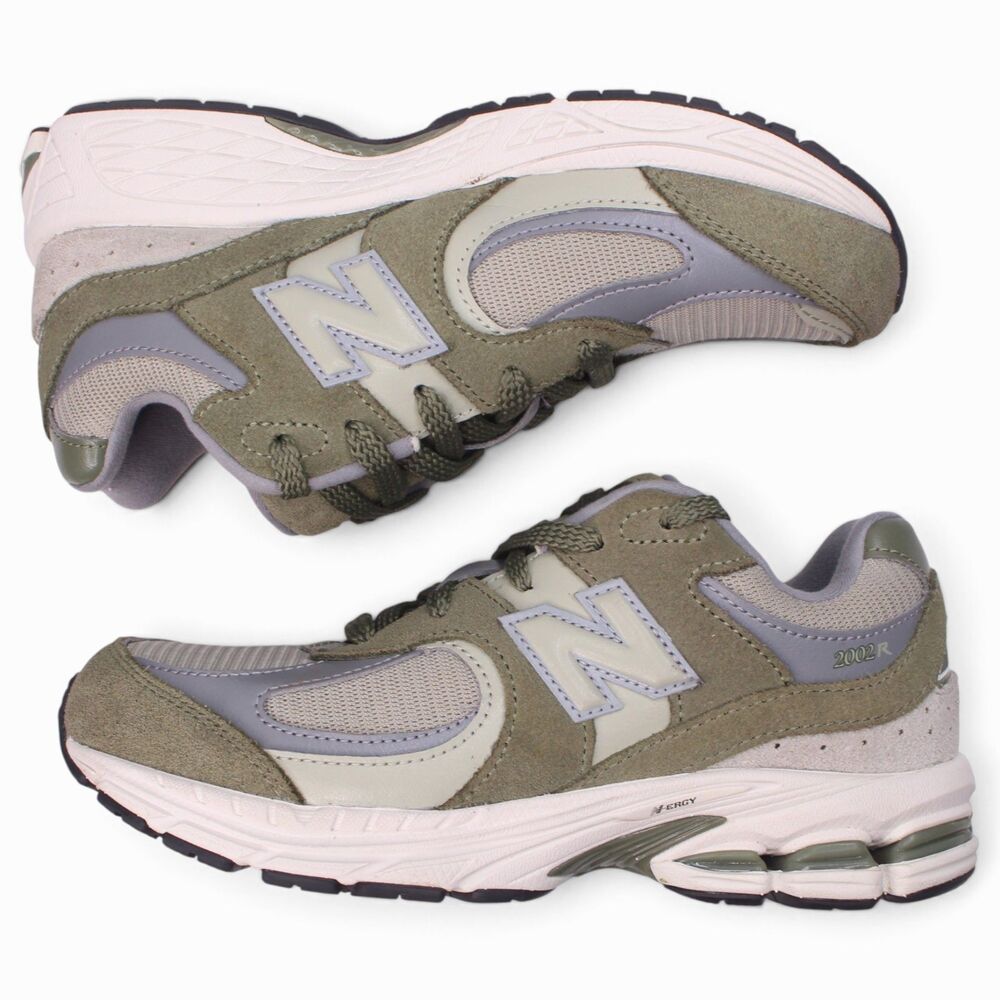 New Balance 2002R Kids 3 Women’s 4.5 Dark Olive Sneakers - Picture 11 of 12
